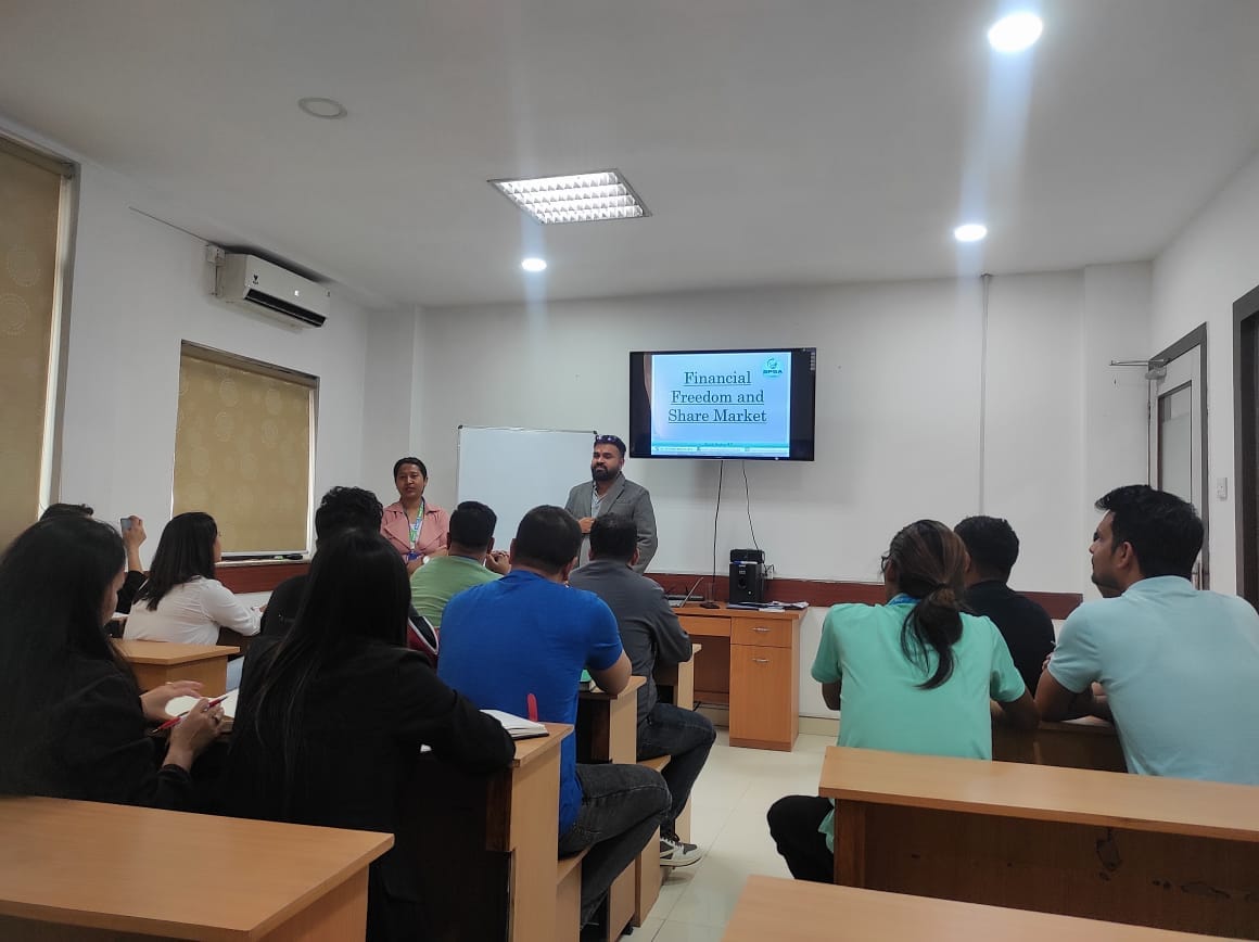 Interactive session on "Financial Freedom and Share Market" conducted at AIP Education!